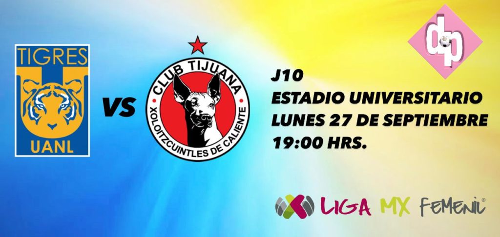 Tigres vs Xolos Femenil J10