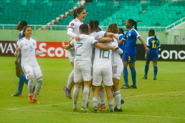 La Selección Femenil Mexicana Sub-20 brilla ante Curazao y avanza a la siguiente ronda